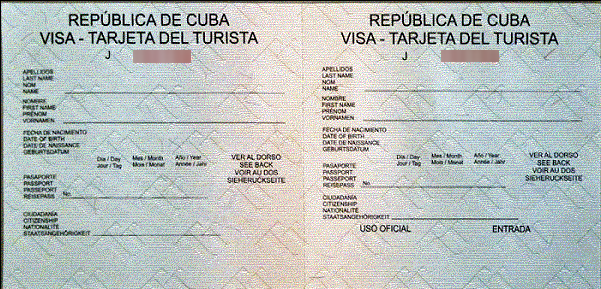 Kubańska wiza